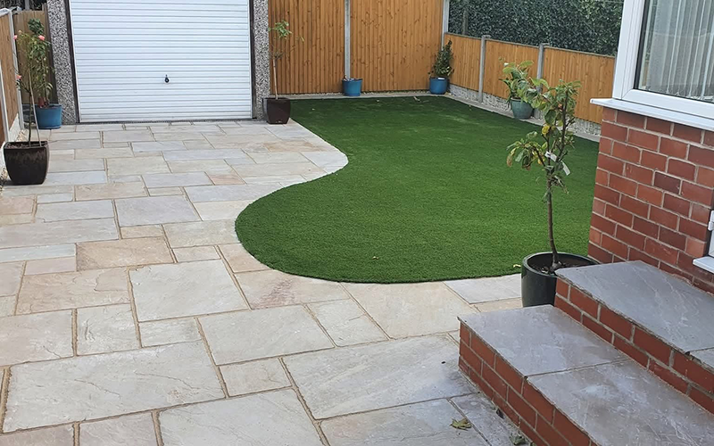 Maple Tree Landscaping Work